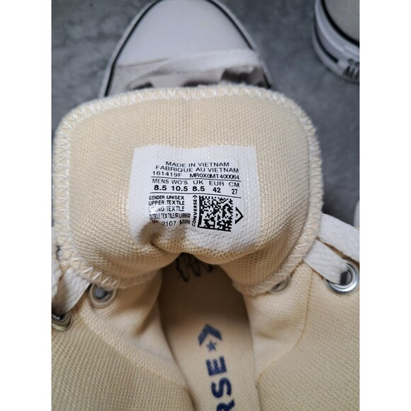 Converse Unisex Chuck Taylor All-Star Casual Shoes Tan Size Men 8.5 / Wmn 10.5 - Picture 6 of 6